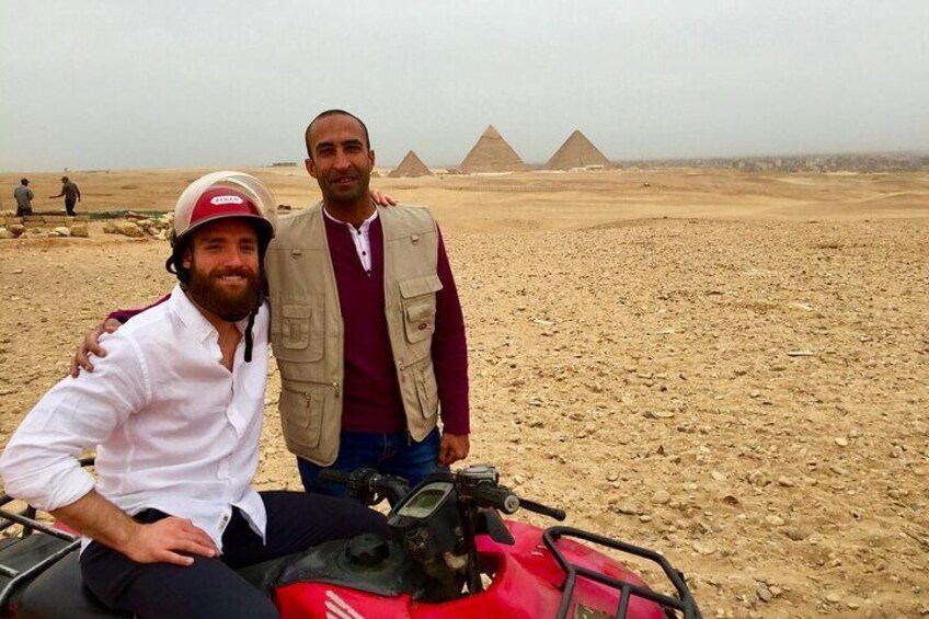 ATV Ride at the Desert of Giza Pyramids