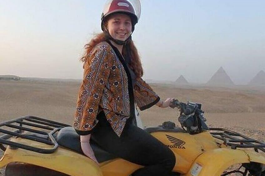 ATV Ride at the Desert of Giza Pyramids