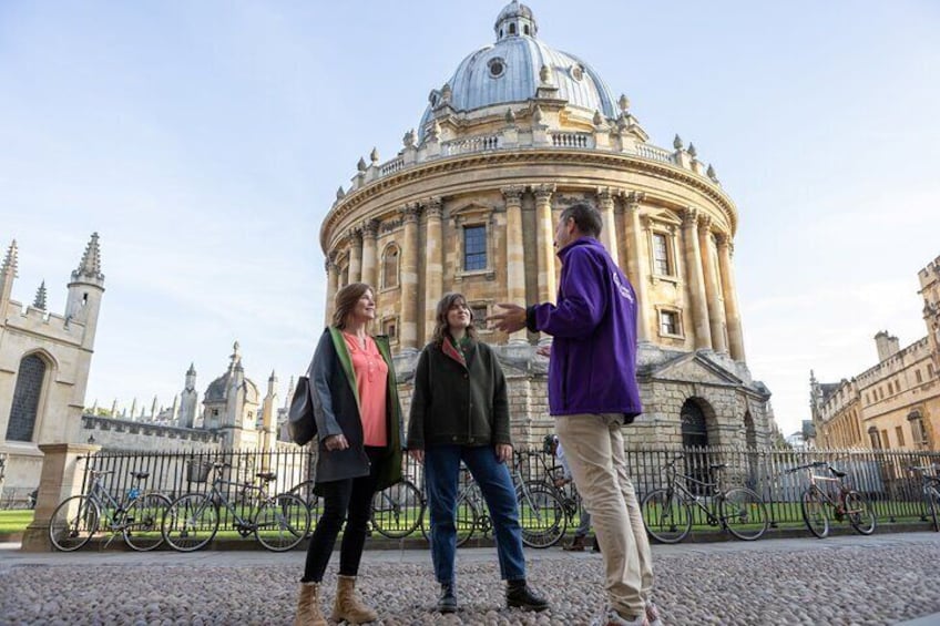 Outside the Radcliffe Camera
