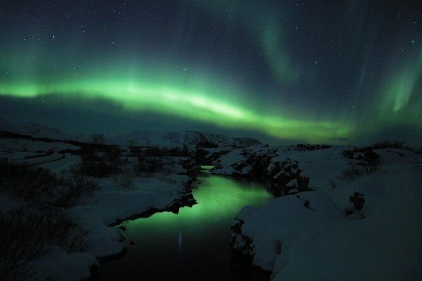Show item 1 of 6. Northern Lights Midnight Adventure from Reykjavík
