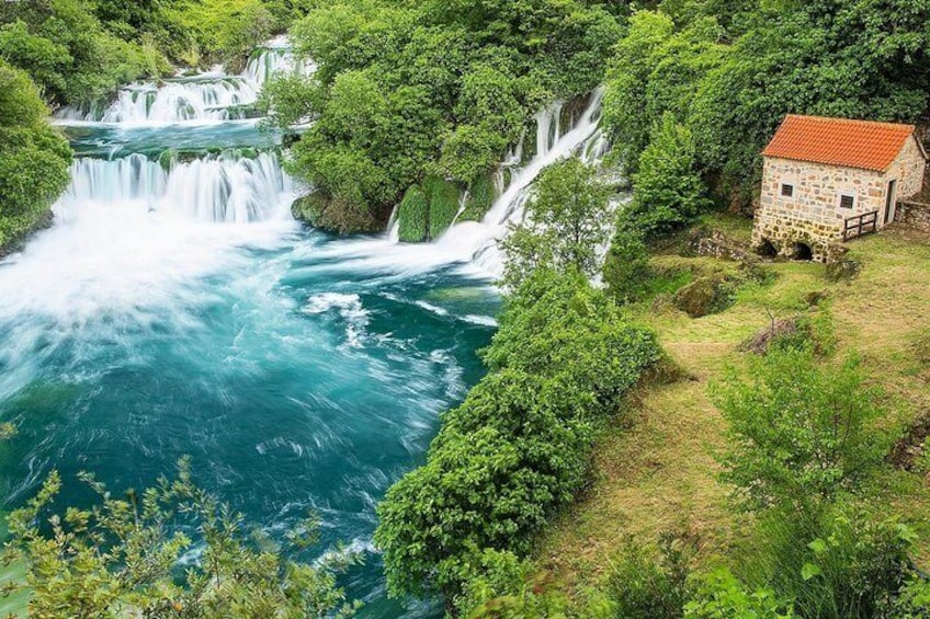 Transfer from Dubrovnik to Krka waterfalls