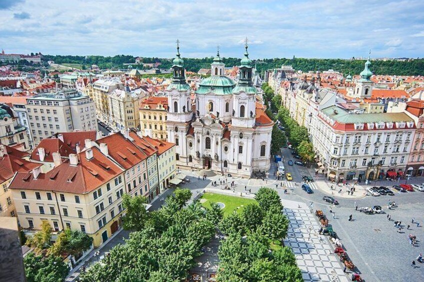 Prague Half-Day City Tour Including Vltava River Cruise