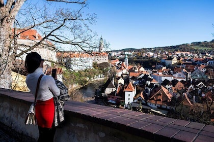 Resan till Cesky Krumlov från Prag