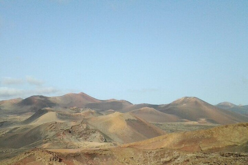 Volcanos of Lanzarote hiking tour