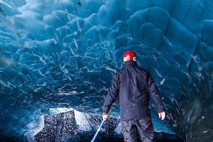 Crystal Blue Ice Cave Adventure