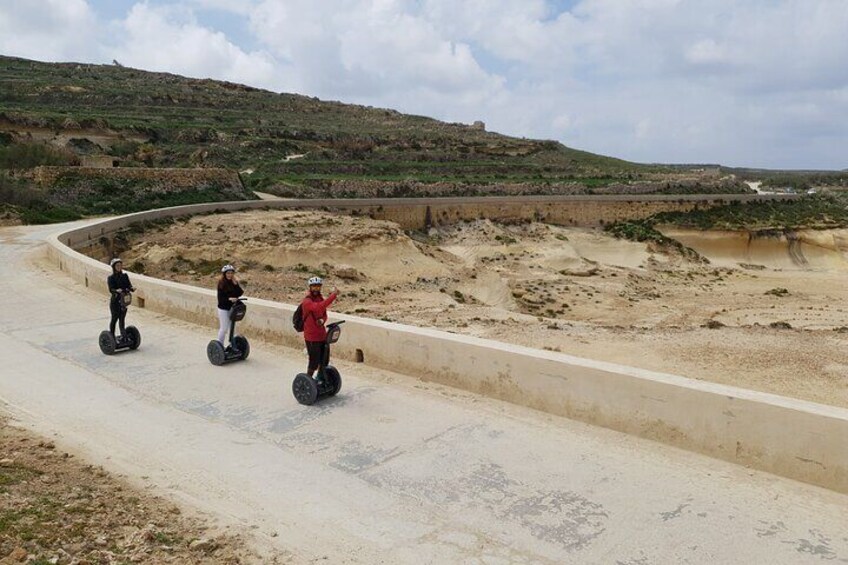 Mgarr Harbor Gozo Segway Tour