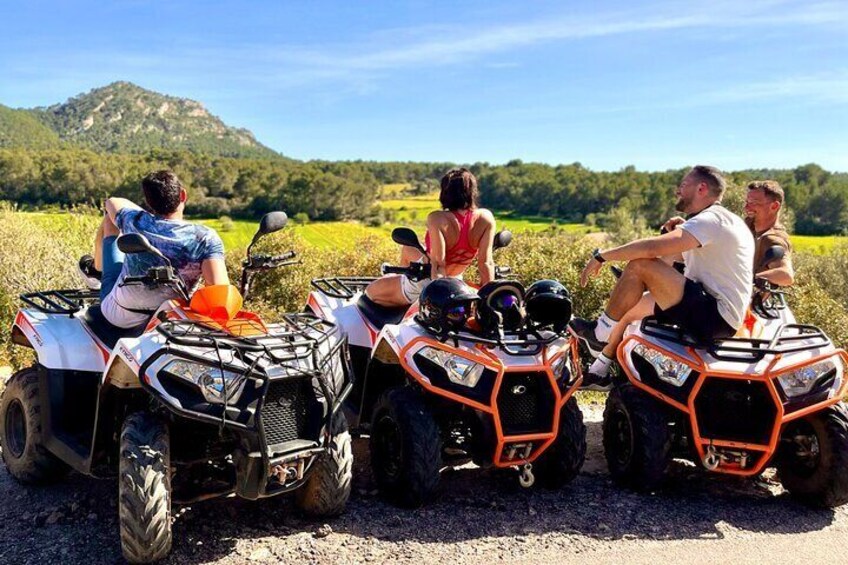 Quad BikeTour (in summer with Cliff Jumping and Snorkeling)