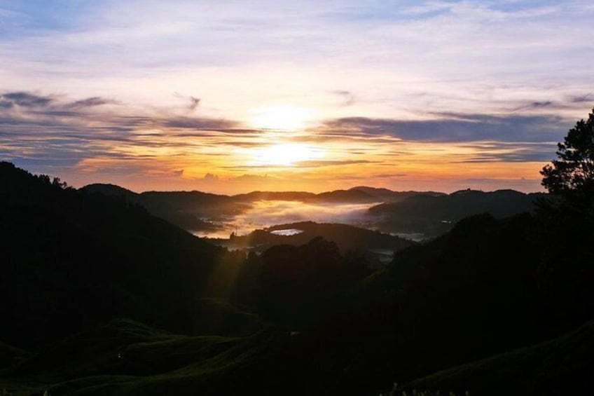 Sunrise at Mount Brinchang