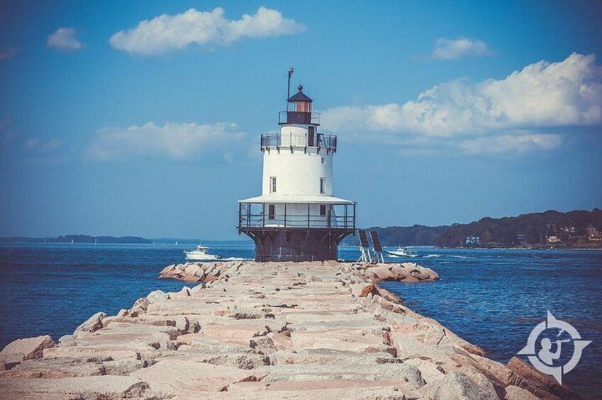 Spring Point Ledge Light, one of 3 photo stops along the way! 