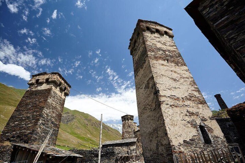 Five day tour to Svaneti including Mestia, Ushguli and Becho gorge