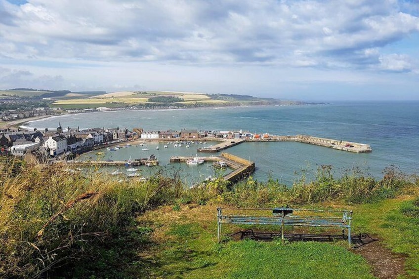 Stonehaven as seen from walk to War Memorial