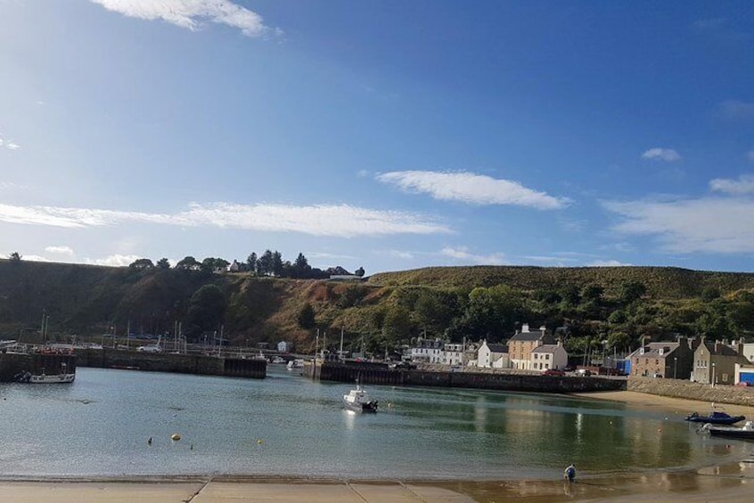 Stonehaven harbour from Tolbooth