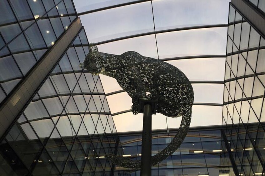 Enigmatic Aberdeen leopard symbol