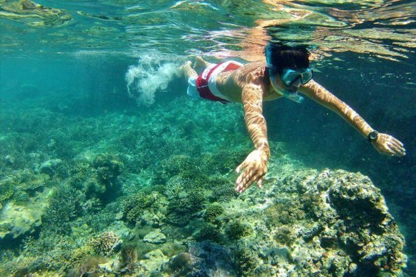 Bali snorkeling at blue lagoon and tanjung jepun with local guide