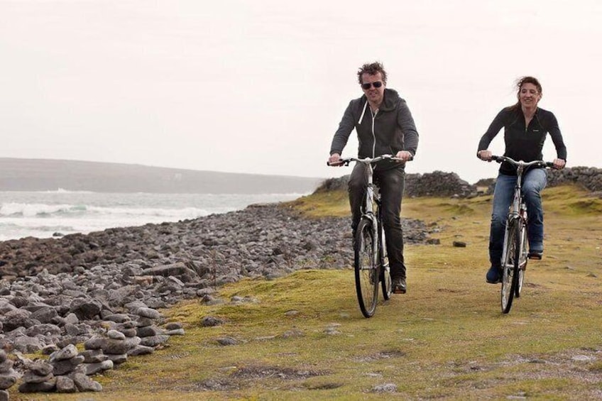 Cycling Inishmore Island, Aran Islands. Self Guided. Full day.