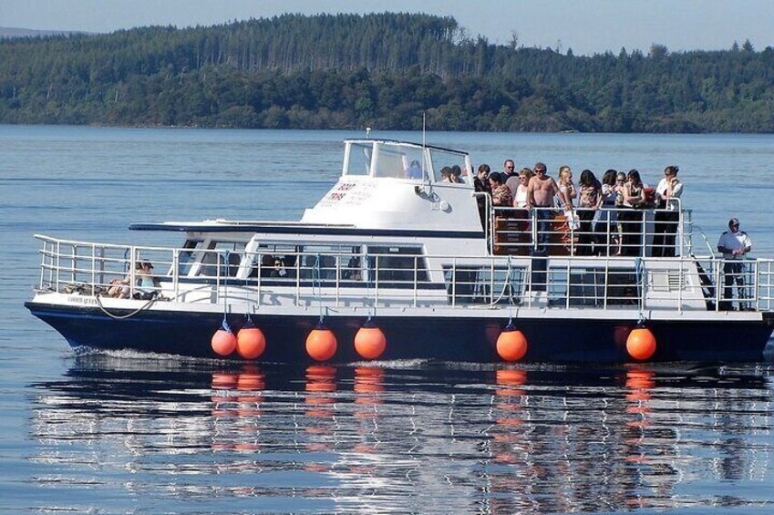 Lake cruise on Lough Corrib to Inchagoill Island & Cong village from Oughterard.