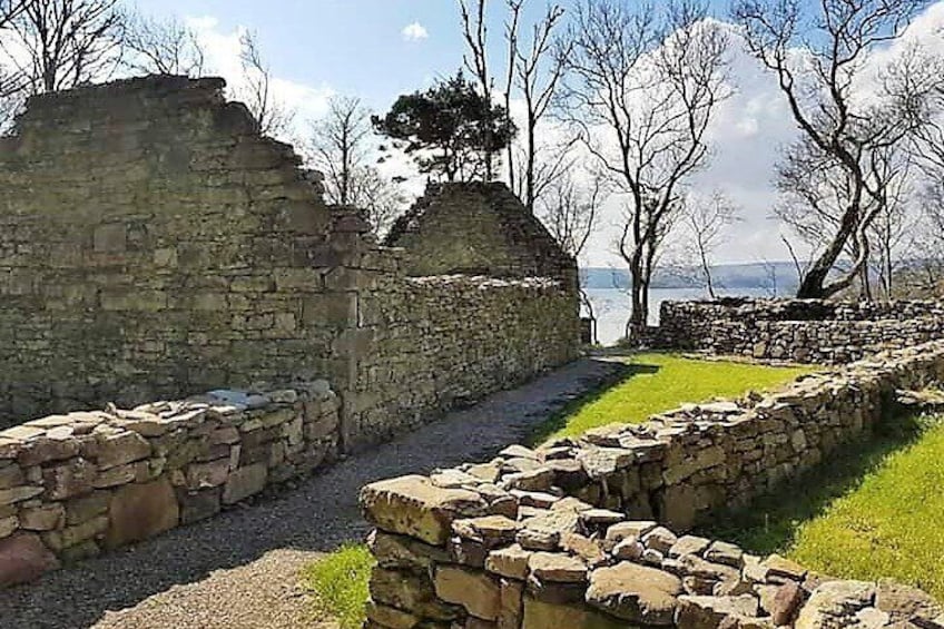 Lake cruise on Lough Corrib to Inchagoill Island & Cong village from Oughterard.