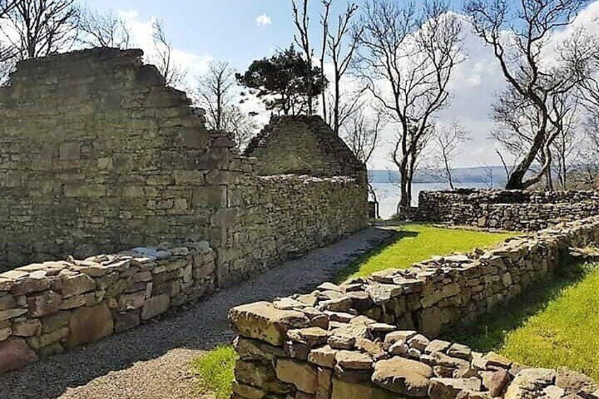 Lake cruise on Lough Corrib to Inchagoill Island & Cong village from Oughterard.
