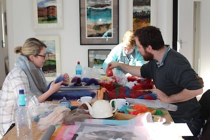 Creative fabric workshops, Toreen, Connemara. Half day & Full day options.