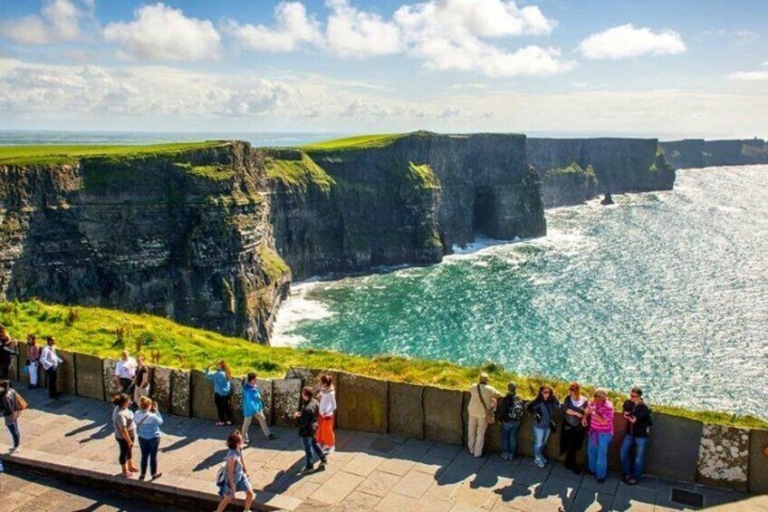 Shore Excursion Cliffs of Moher Day Tour Along the Wild Atlantic Way from Galway