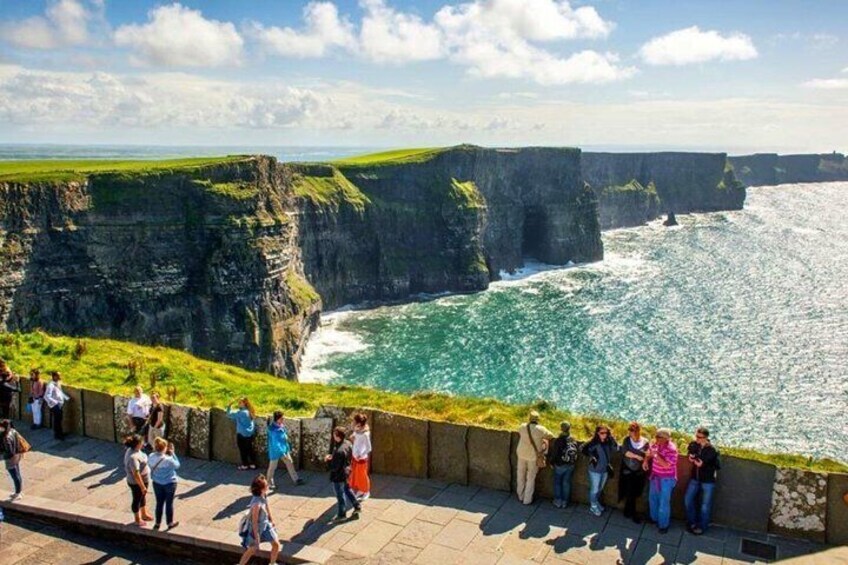 Shore Excursion Cliffs of Moher Day Tour Along the Wild Atlantic Way from Galway