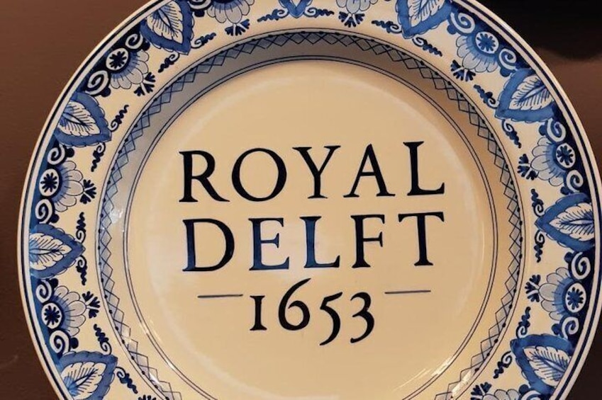 Royal Delft Pottery.