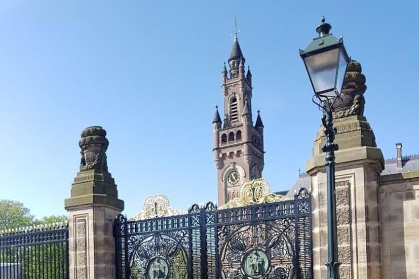 Peace Palace in The Hague.