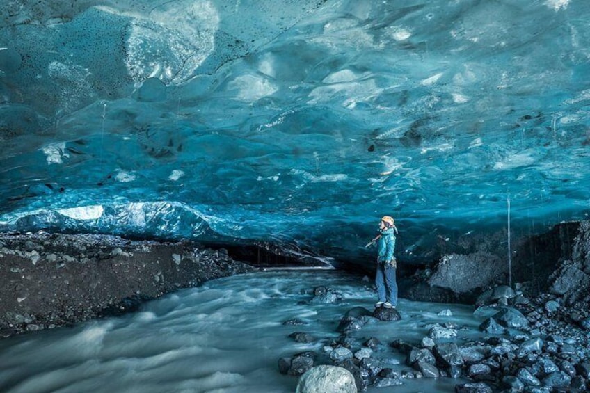 Crystal Ice Cave Adventure