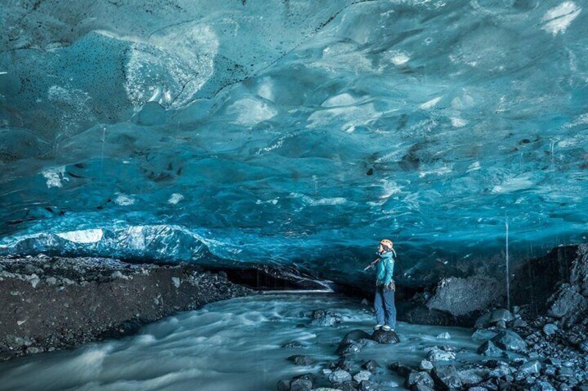 Crystal Ice Cave Adventure