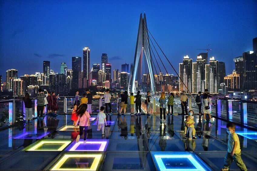 199 USD Per Group Private Chongqing Night Tour with Hotpot Dinner