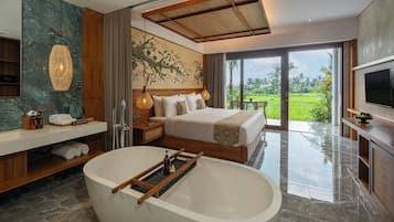 Premier villa, 1 kingsize bed, uitzicht op resort | Kameruitzicht