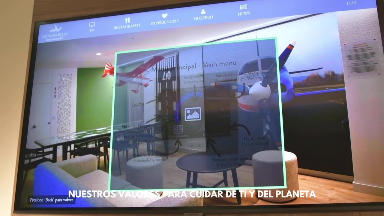 Video realizado por la propiedad