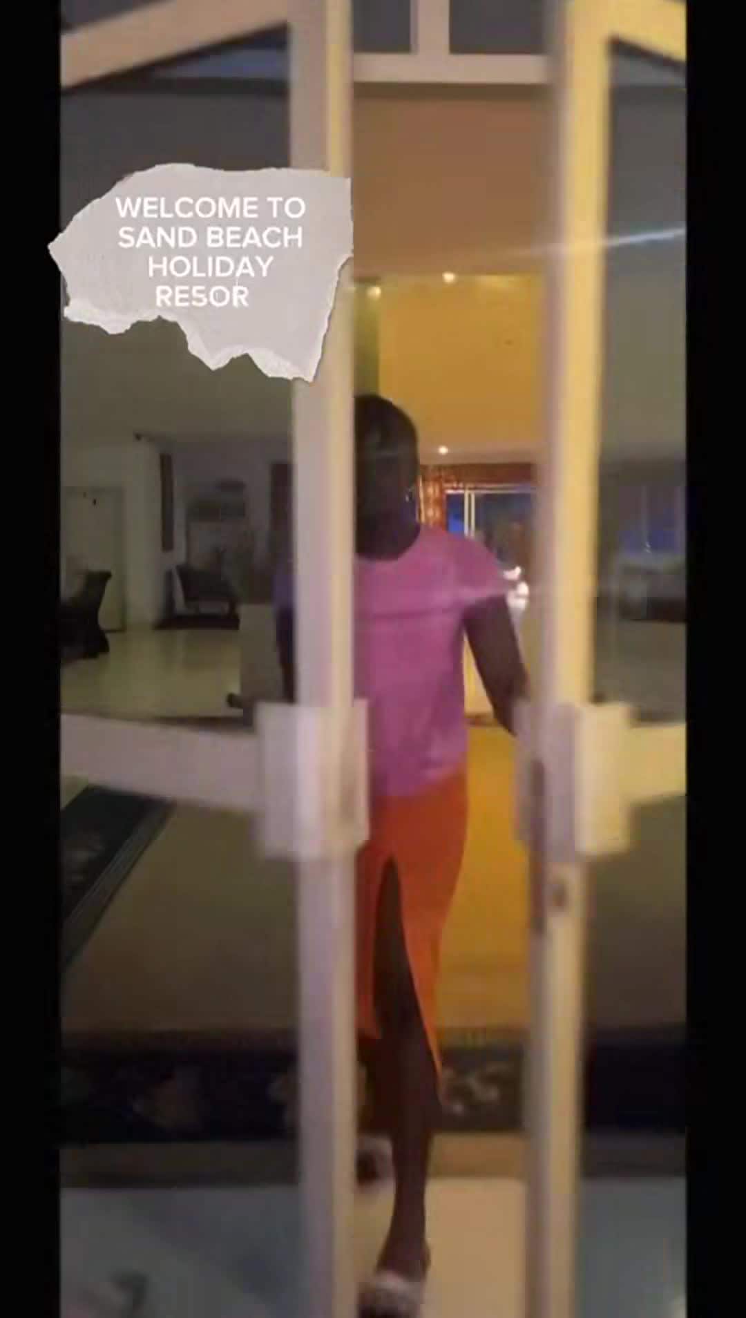 Video realizado por la propiedad