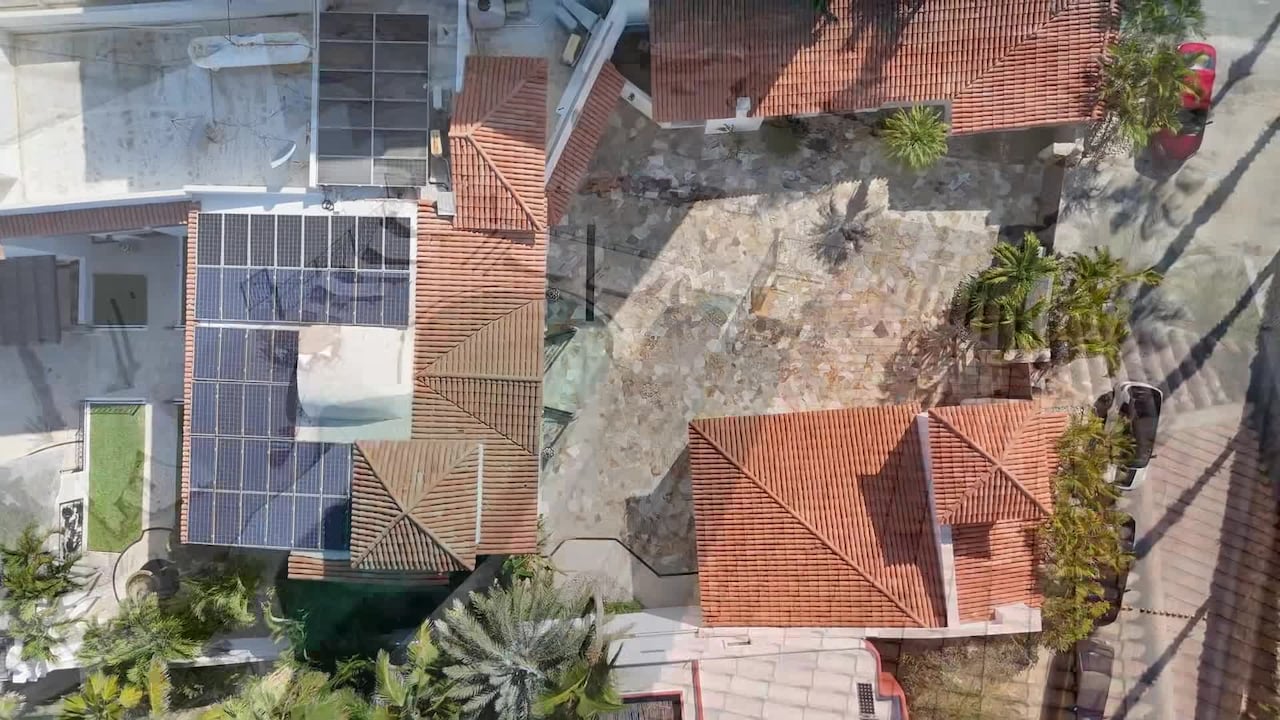 Video realizado por la propiedad